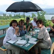 Diese paar Regentropfen können uns auch nichts antun!